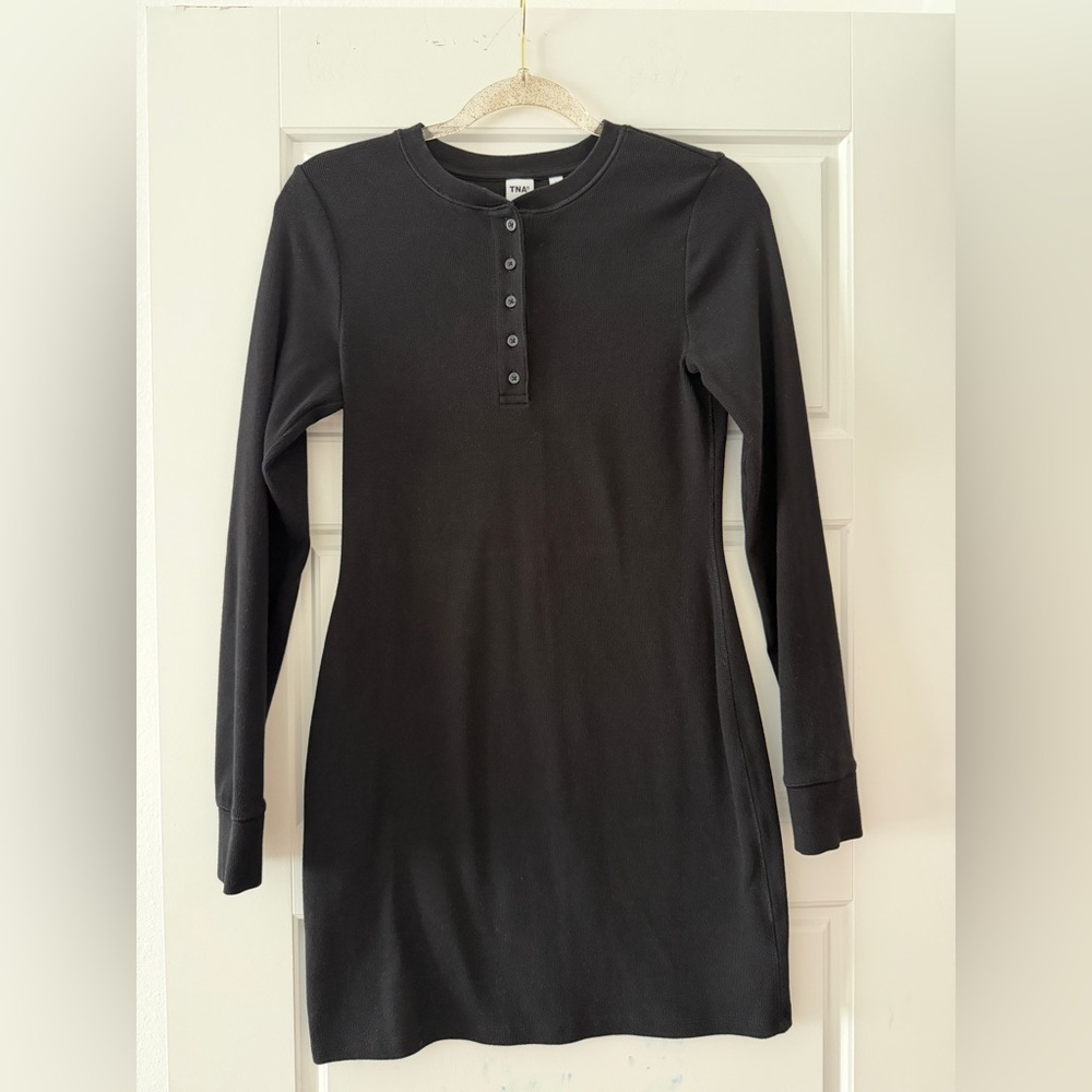 TNA Black Long Sleeve Top